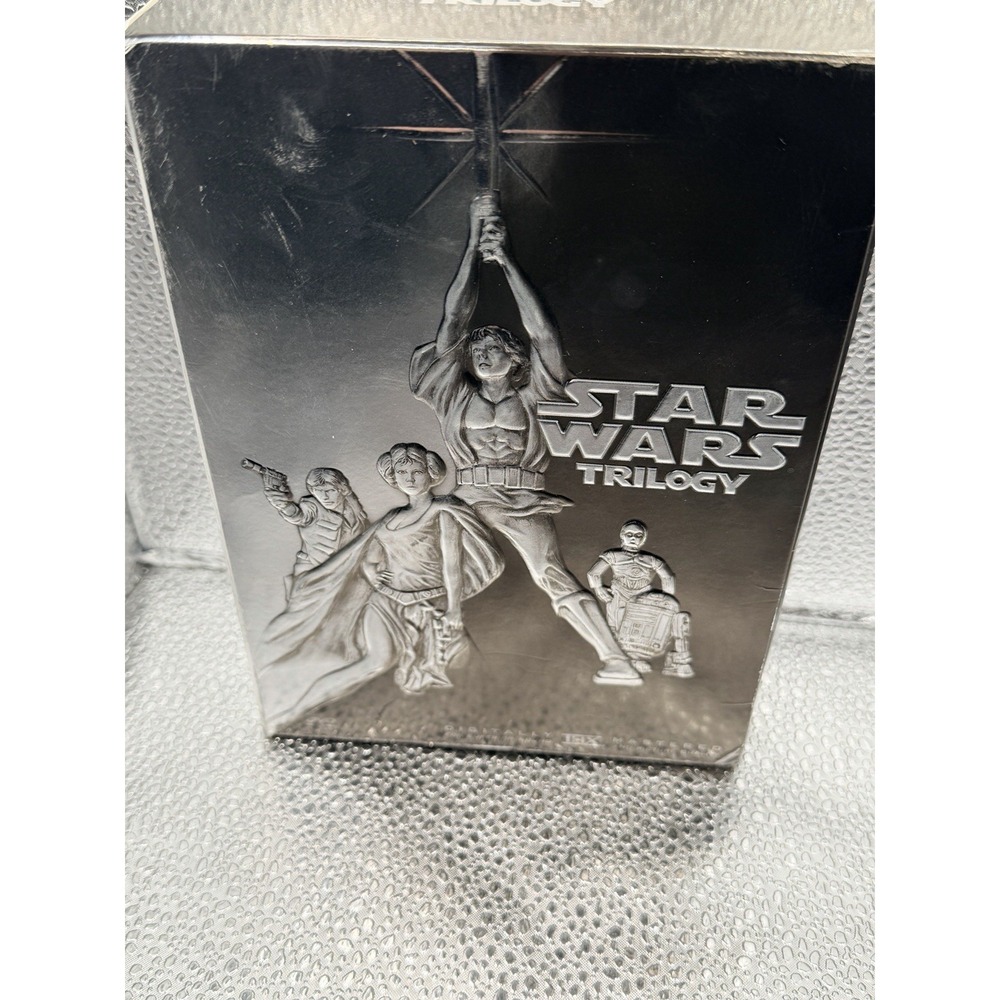 Star Wars Trilogy 4 DVD Boxed Set w/ Inserts Widescreen 2004 Very Good